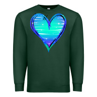Sports Green Mermaid Heart Premium Sweatshirt - Jasminsmagicworld
