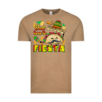 Vintage Coffee Just Here To Fiesta Vintage Tee - CowhideDigitalArt