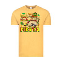 Vintage Mustard Just Here To Fiesta Vintage Tee - CowhideDigitalArt