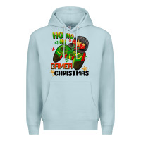 Blue Mist ho ho ho gamer Christmas Premium Hoodie - BarkalooDesign