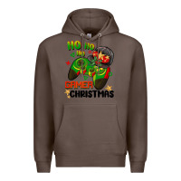 Coffee ho ho ho gamer Christmas Premium Hoodie - BarkalooDesign
