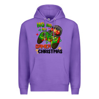 Purple ho ho ho gamer Christmas Premium Hoodie - BarkalooDesign