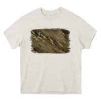Cream Camouflage Glitter Background Heavy Core Tee - Jasminsmagicworld