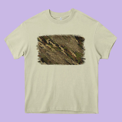 Camouflage Glitter Background Heavy Core Tee Designed By Jasminsmagicworld