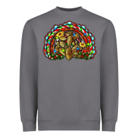 Storm christmas rainbow with leopard cactus Heavyweight Sweatshirt - RanaPortraitStore