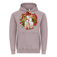Vintage Zinc christmas goat family ornament Vintage Hoodie - Artiststas