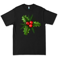 Black Mistletoe Premium Tee - BundleAndBundleShop