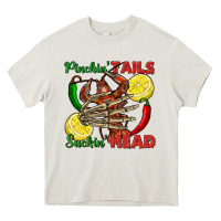 Cream Pinchin' tails suckin' head crawfish Heavy Core Tee - FaDigitalArtStudio