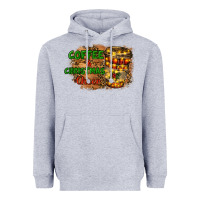 Heather Grey coffee and christmas cheer Heavyweight Hoodie - RanaPortraitStore