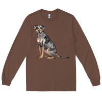 Chestnut catahoula leopard dog Long Sleeve Tee - LillyAllenDesigns