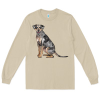 Mushroom catahoula leopard dog Long Sleeve Tee - LillyAllenDesigns