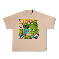 Burro too hip to hop frog Urban Heavy Tee - LillyAllenDesigns
