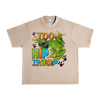 French Oak too hip to hop frog Urban Heavy Tee - LillyAllenDesigns