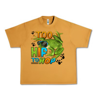 Peanut Butter too hip to hop frog Urban Heavy Tee - LillyAllenDesigns