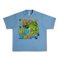 Too Hip To Hop Frog Urban Heavy Tee | Teevron