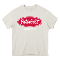 Cream peterbilt class pays, peterbilt class pays art, peterbilt class pays w Heavy Core Tee - baoMotion
