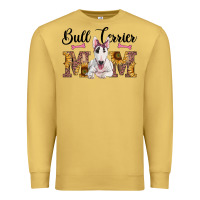 Antique Gold western bull terrier mom Premium Sweatshirt - RanaPortraitStore