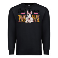 Black western bull terrier mom Premium Sweatshirt - RanaPortraitStore
