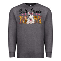 Charcoal Heather western bull terrier mom Premium Sweatshirt - RanaPortraitStore