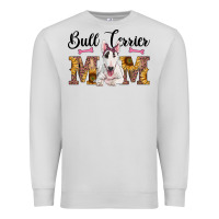 Dove Grey western bull terrier mom Premium Sweatshirt - RanaPortraitStore