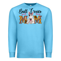 Ocean Blue western bull terrier mom Premium Sweatshirt - RanaPortraitStore