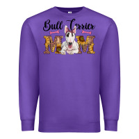 Purple western bull terrier mom Premium Sweatshirt - RanaPortraitStore
