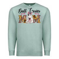 Seafoam western bull terrier mom Premium Sweatshirt - RanaPortraitStore
