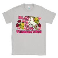 Moon Dust My first Valentine's Day Unicorn Classic Tee - FaDigitalArtStudio