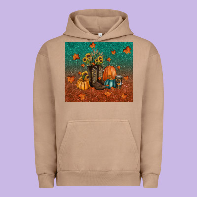 Fall Tumbler Urban Hoodie Designed By Ranaportraitstore