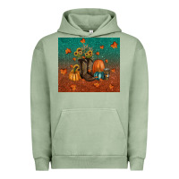 Pigment Oil Green fall tumbler Urban Hoodie - RanaPortraitStore