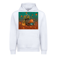 White fall tumbler Urban Hoodie - RanaPortraitStore