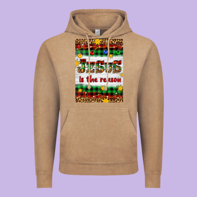 Christmas Jesus Is The Reason Vintage Hoodie Designed By Artiststas