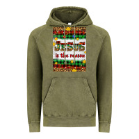 Vintage Olive Christmas Jesus Is The Reason Vintage Hoodie - Artiststas