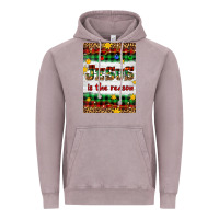 Vintage Zinc Christmas Jesus Is The Reason Vintage Hoodie - Artiststas