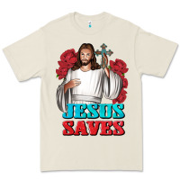 Bone Jesus Saves Premium Tee - BundleAndBundleShop