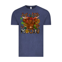 Vintage Denim Just a Little Moody Vintage Tee - CowhideDigitalArt