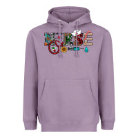 Lavender christmas nurse Heavyweight Hoodie - RanaPortraitStore