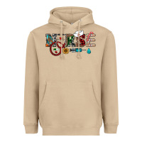 Mushroom christmas nurse Heavyweight Hoodie - RanaPortraitStore