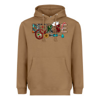 Toasted Coconut christmas nurse Heavyweight Hoodie - RanaPortraitStore