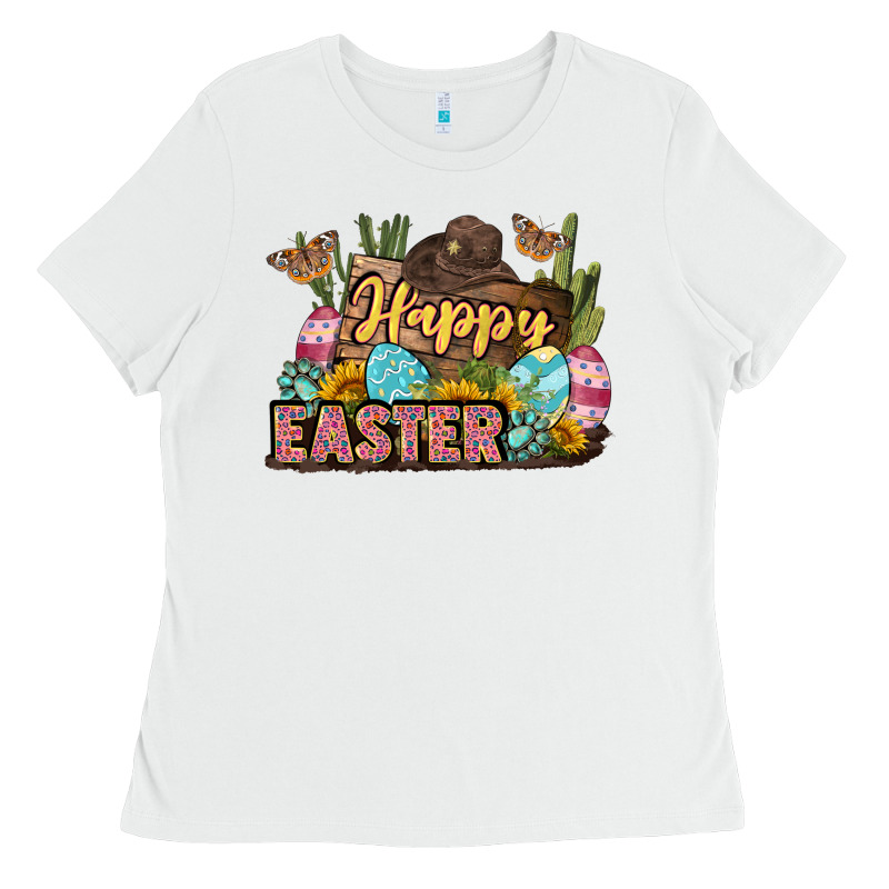 Happy Easter Ladies Tee by LillyAllenDesigns | Teevron