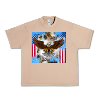 Burro America Eagle Urban Heavy Tee - CowhideDigitalArt