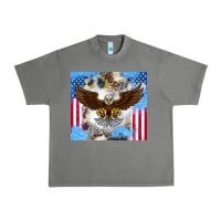 Tornado America Eagle Urban Heavy Tee - CowhideDigitalArt
