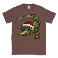 Chestnut Christmas alligator Classic Tee - BarkalooDesign
