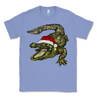 Colony Blue Christmas alligator Classic Tee - BarkalooDesign