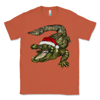 Copper Christmas alligator Classic Tee - BarkalooDesign