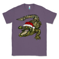 Lavender Christmas alligator Classic Tee - BarkalooDesign