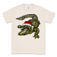 Natural Christmas alligator Classic Tee - BarkalooDesign