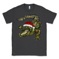 Smoke Christmas alligator Classic Tee - BarkalooDesign