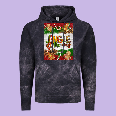 Christmas Jingle All The Way Vintage Hoodie Designed By Artiststas