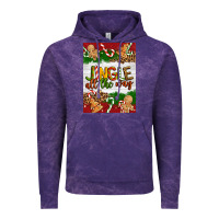 Cloud Purple Christmas Jingle All The Way Vintage Hoodie - Artiststas